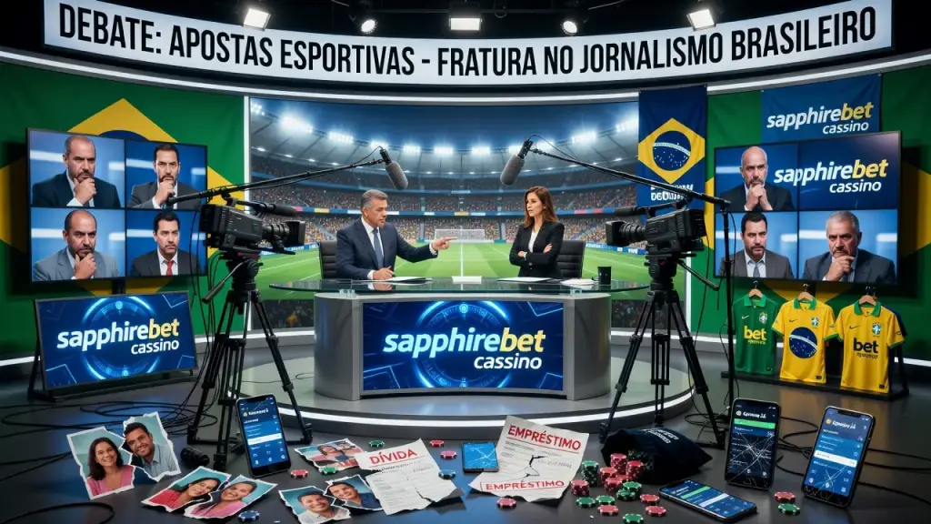 Debate sobre Apostas Esportivas Expõe Fratura no Jornalismo Brasileiro