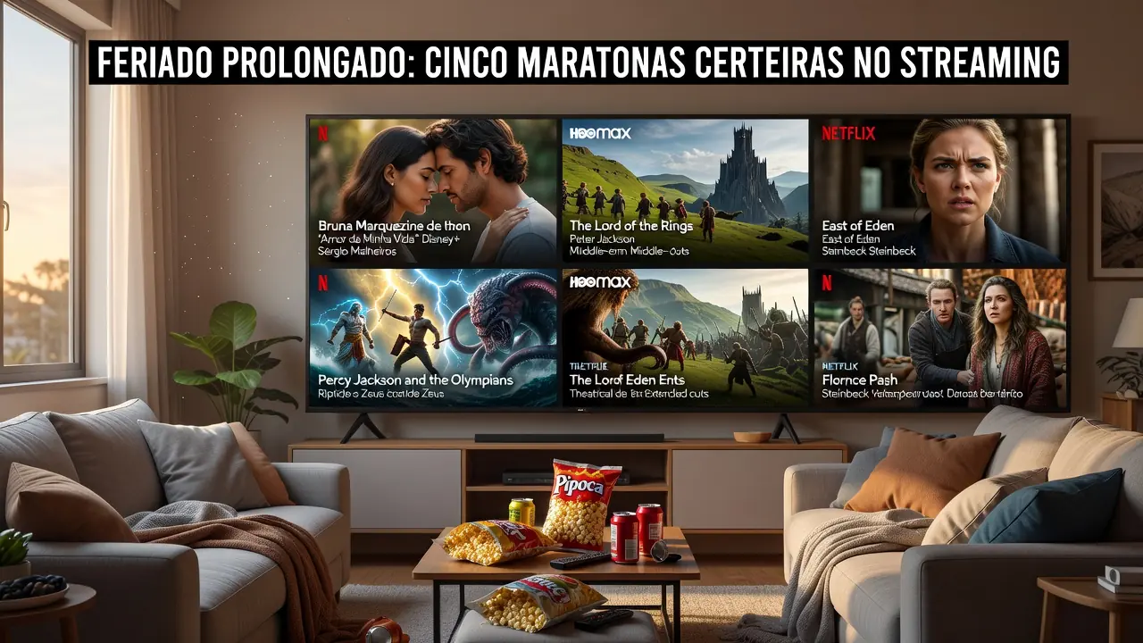 Feriado prolongado tem cinco maratonas certeiras no streaming