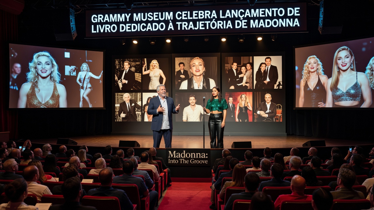 Grammy Museum celebra lançamento de livro dedicado à trajetória de Madonna