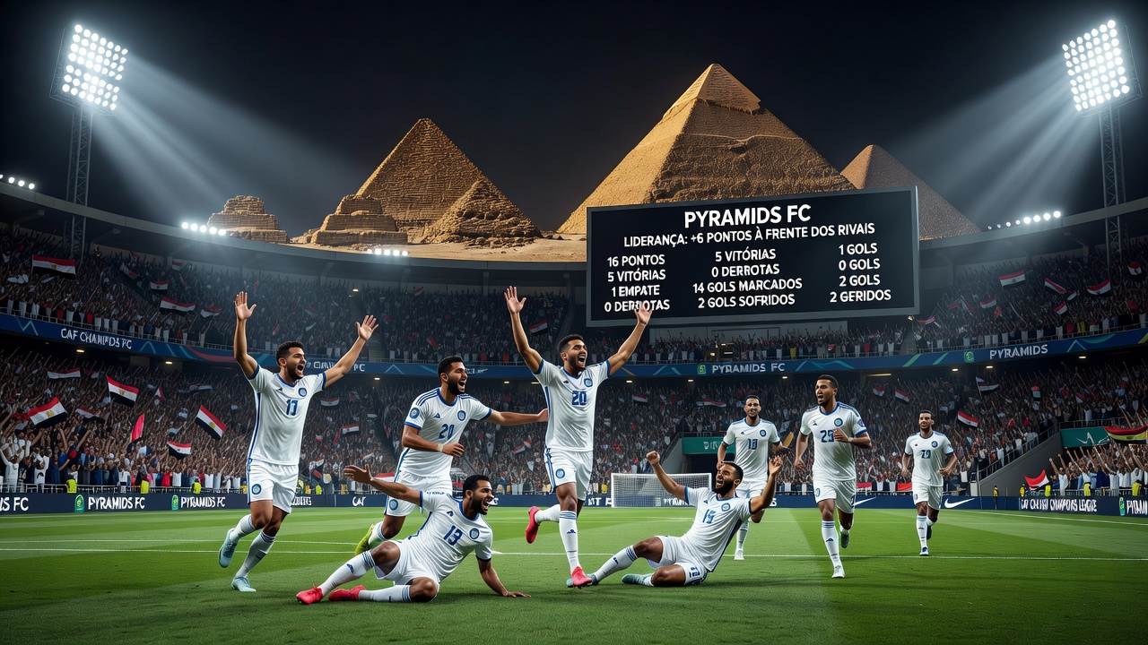 Pyramids FC Dispara na Liga dos Campeões da CAF em 2025
