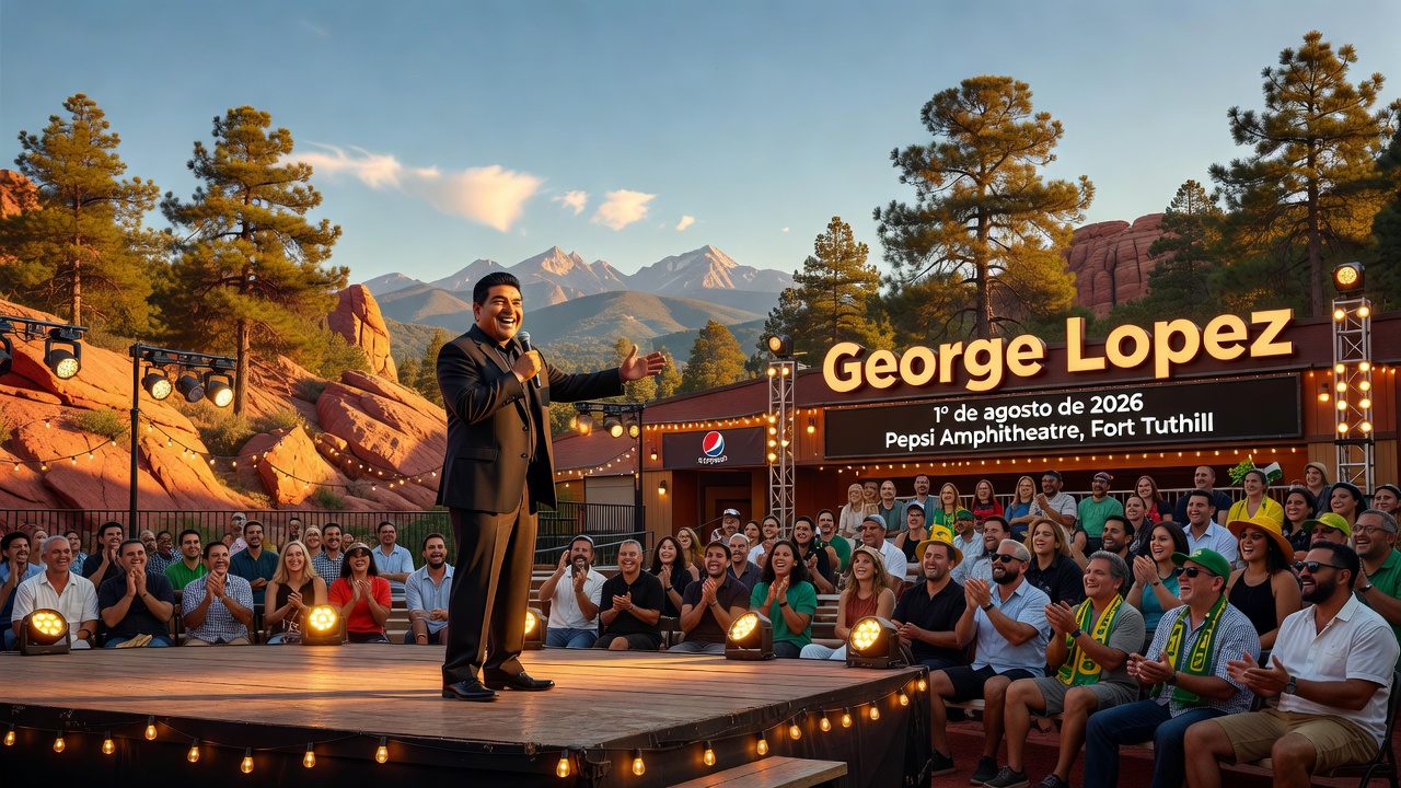 George Lopez confirma show de stand-up em Flagstaff no verão de 2026