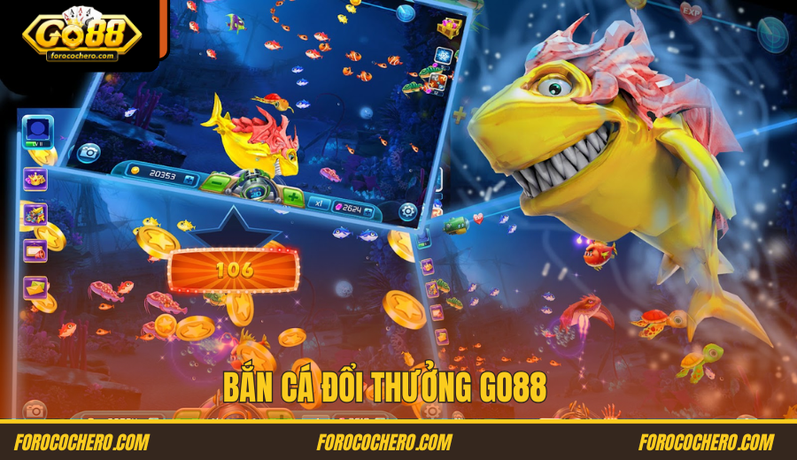 Bắn cá đổi thưởng Go 88.com