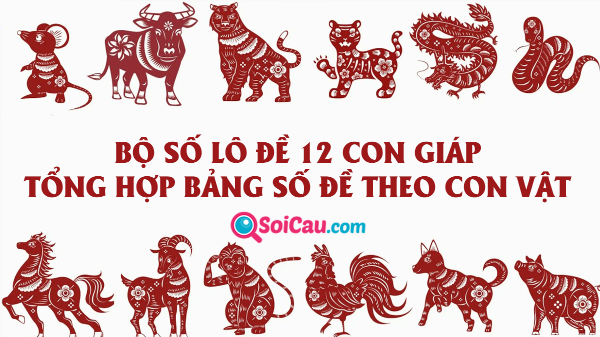 Bộ số đề 12 con giáp