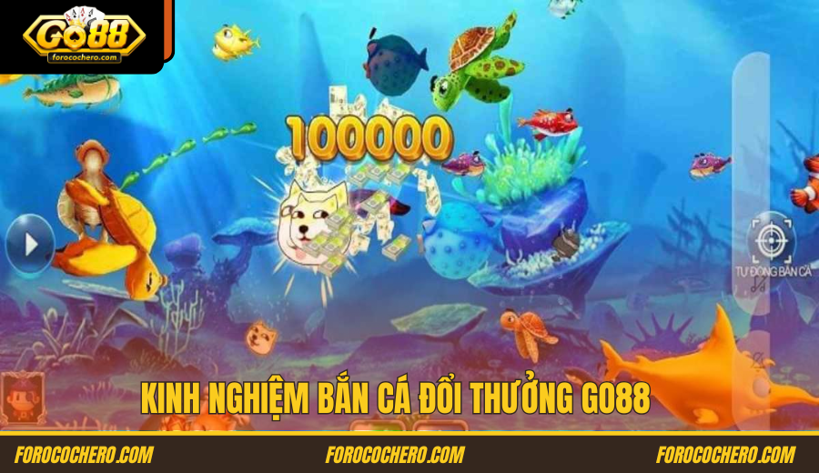 Kinh nghiệm kiếm tiền từ game Bắn cá đổi thưởng Go88 từ các cao thủ tại Go 88