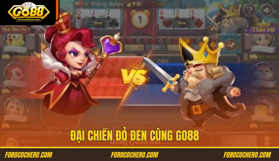 Trò chơi đại chiến đỏ đen tại Go88 là gì?